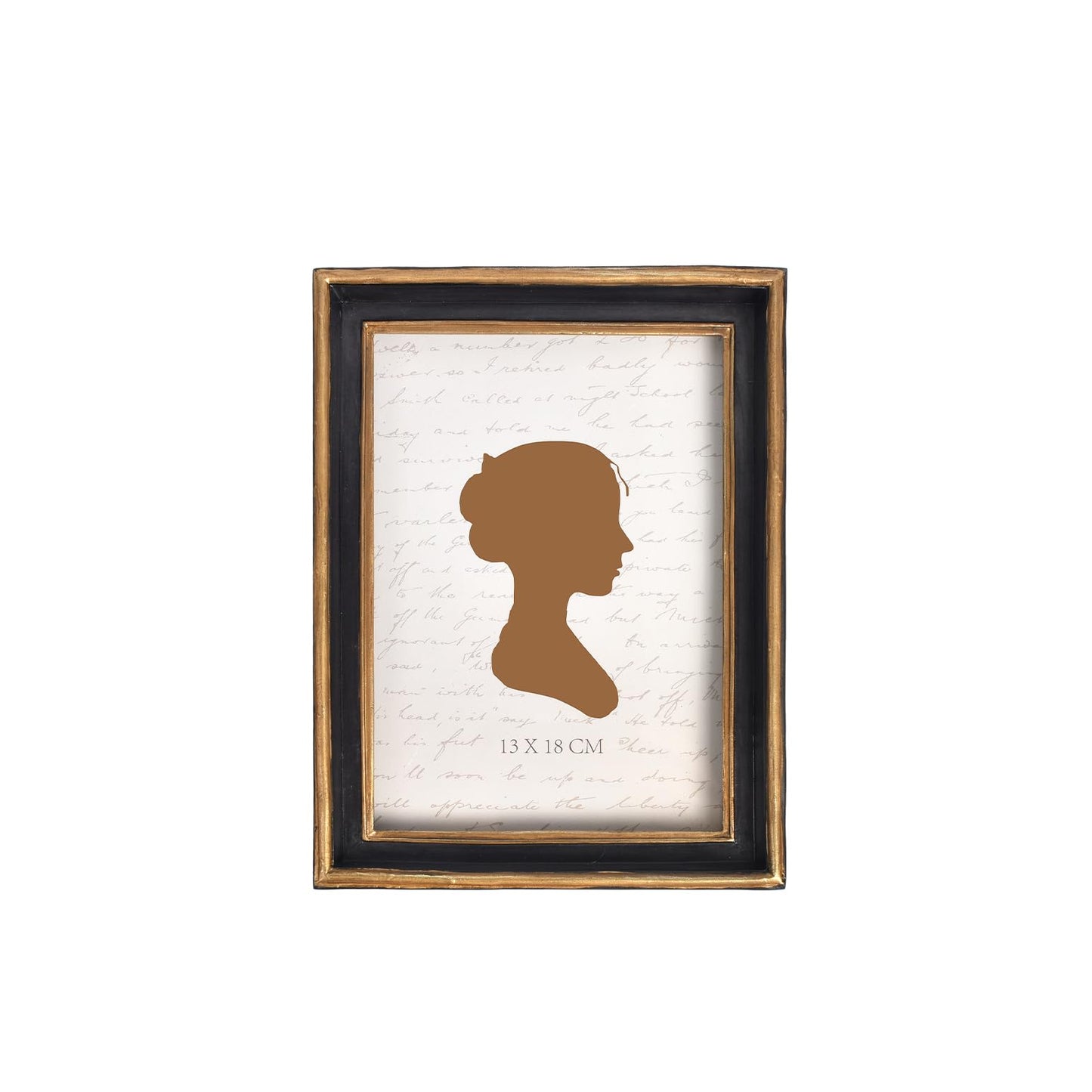 AELS 8x10 Inch Vintage Picture Frame, Elegant Antique Photo Frames with Glass Front, Photo Display, Tabletop Wall Hanging, Gift Ideas, Teal Blue with Gold Trim