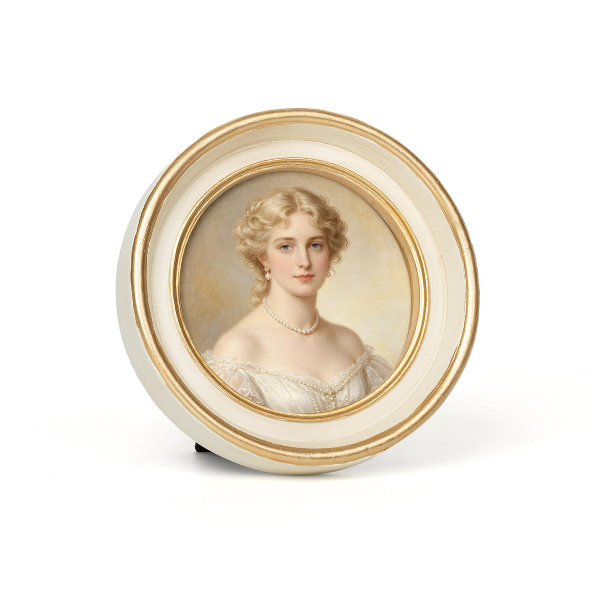 AELS 4x6 Inch Vintage Picture Frame, Elegant Antique Photo Frames with Glass Front, Photo Display, Tabletop Wall Hanging, Gift Ideas, Black Oval with Gold Trim