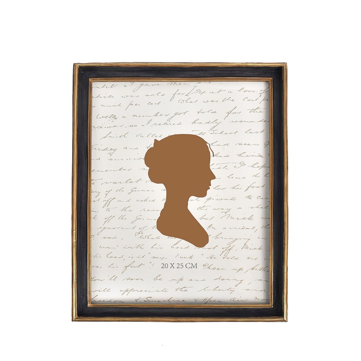 AELS 8x10 Inch Vintage Picture Frame, Elegant Antique Photo Frames with Glass Front, Photo Display, Tabletop Wall Hanging, Gift Ideas, Teal Blue with Gold Trim