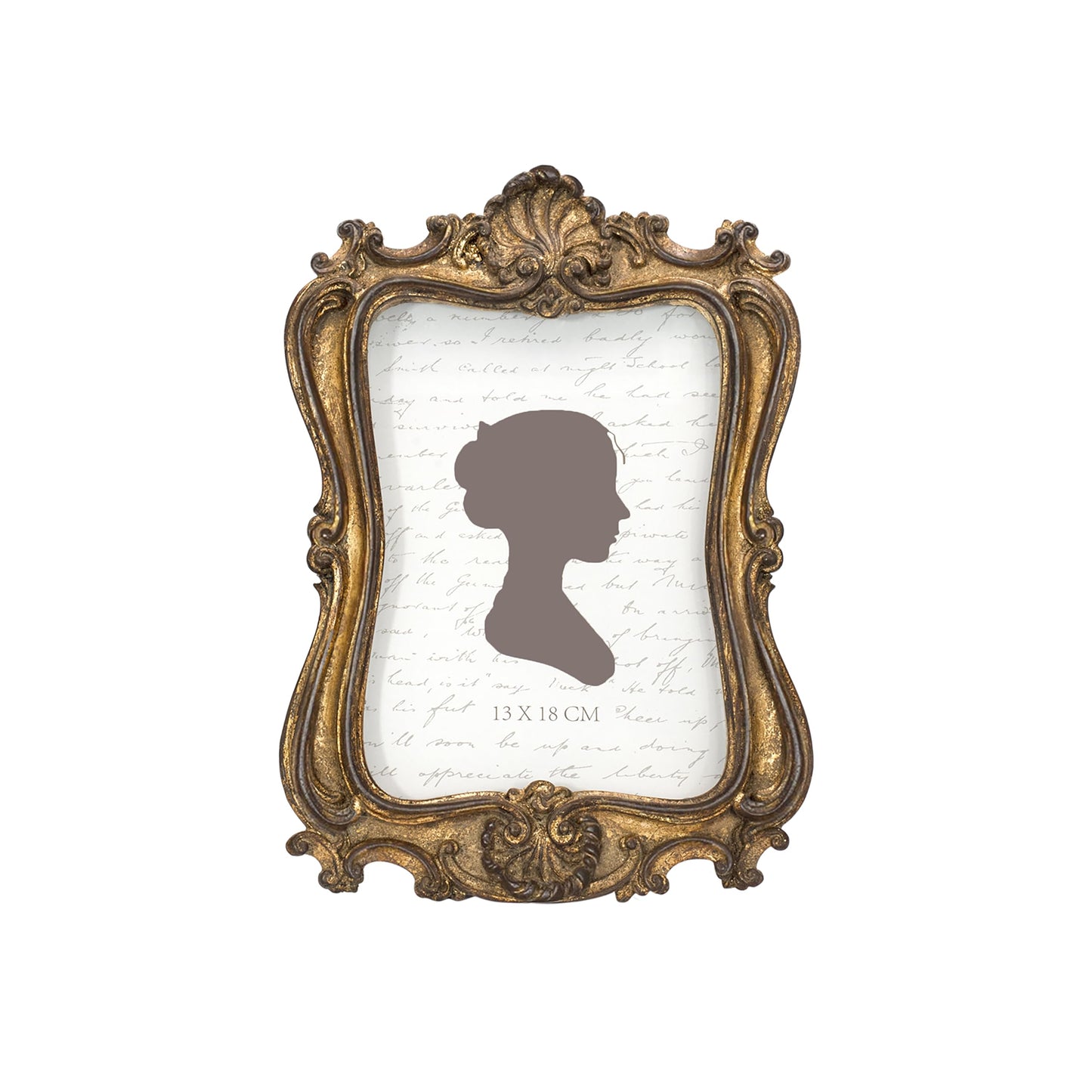 AELS 5x7 Inch Vintage Picture Frame, Elegant Antique Photo Frames with Glass Front, Photo Display, Tabletop Wall Hanging, Gift Ideas