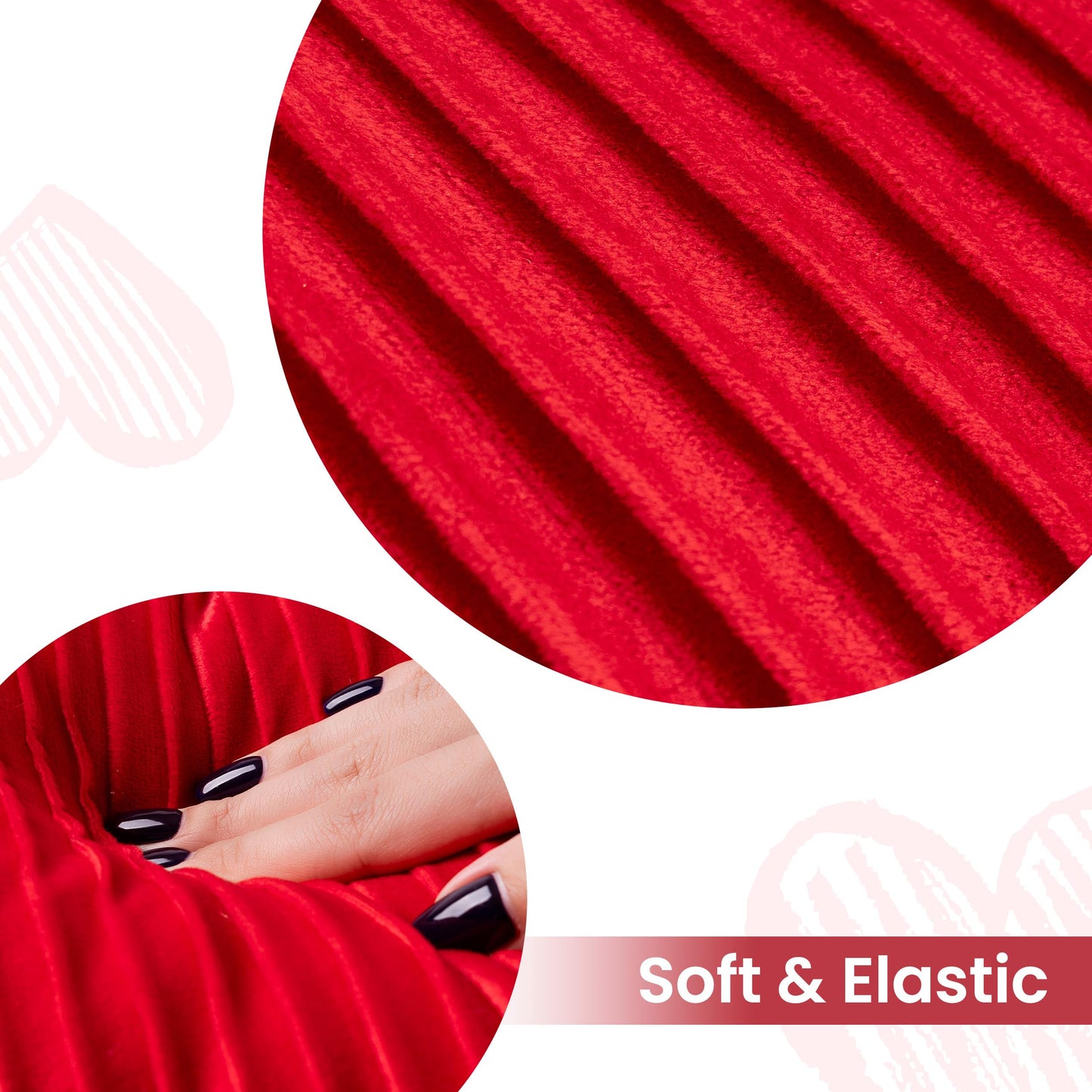 AELS Heart Shaped Pillow, 20 Inches Heart Decorative Throw Pillows, Faux Fur Love Cute Pillows, Valentines Day Decorations, Wedding Decor, Living Room Bedroom Nursery Decor, White