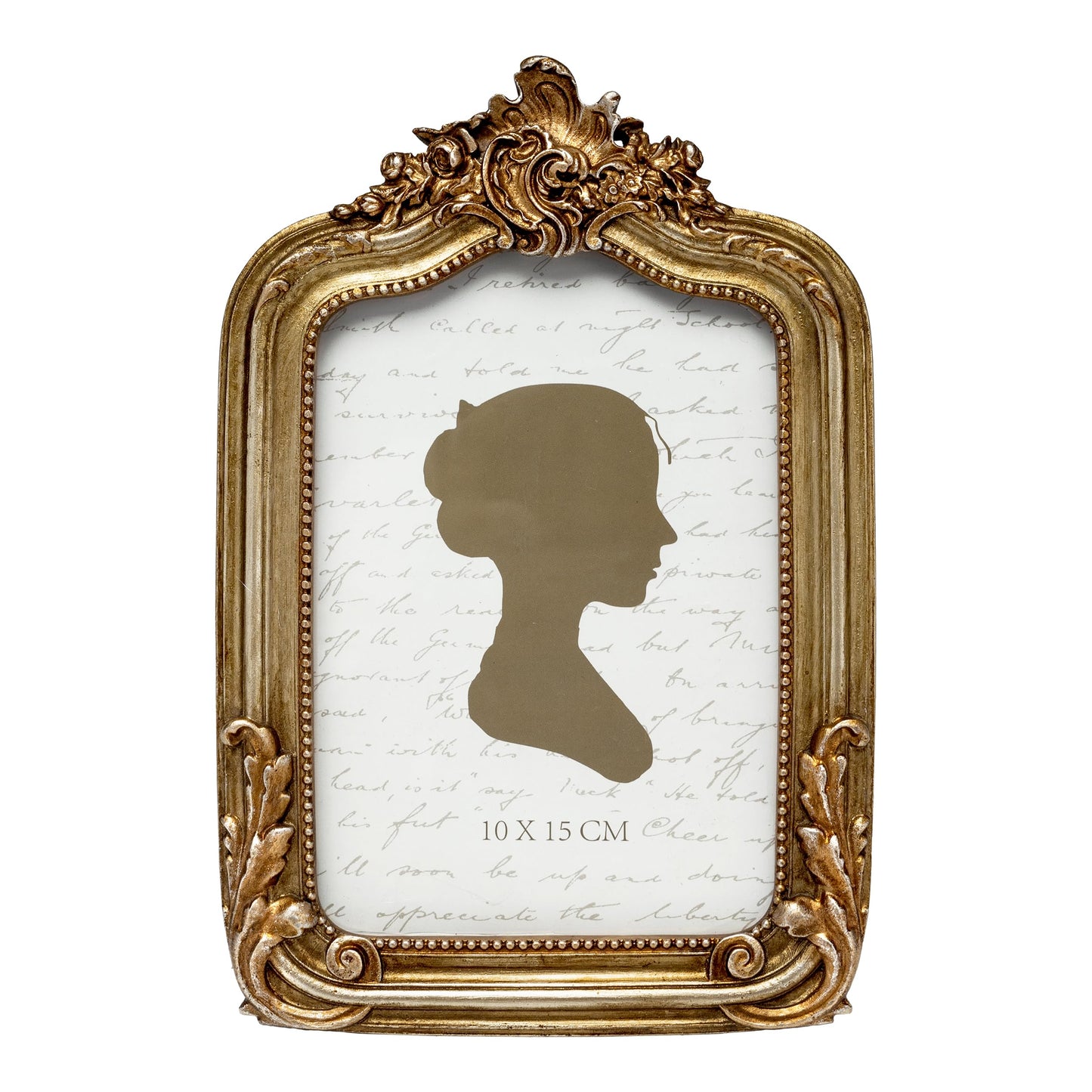 AELS 4x6 Inch Vintage Picture Frame, Elegant Antique Photo Frames with Glass Front, Photo Display, Tabletop Wall Hanging, Gift Ideas