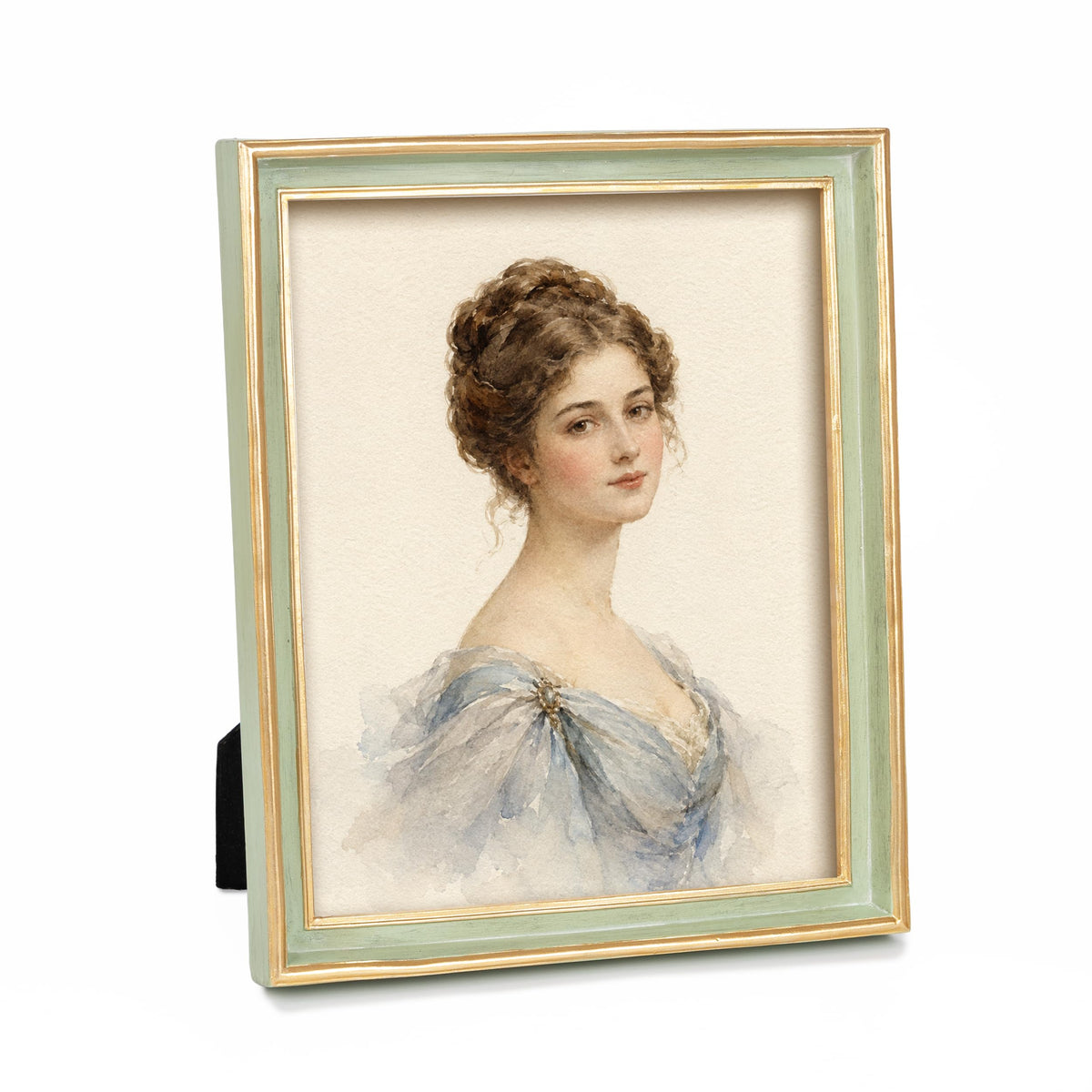 AELS 4x6 Inch Vintage Picture Frame, Elegant Luxury Antique Photo Frames with Glass Front, Photo Display, Tabletop Wall Hanging, Gift Ideas, Pearl Pattern