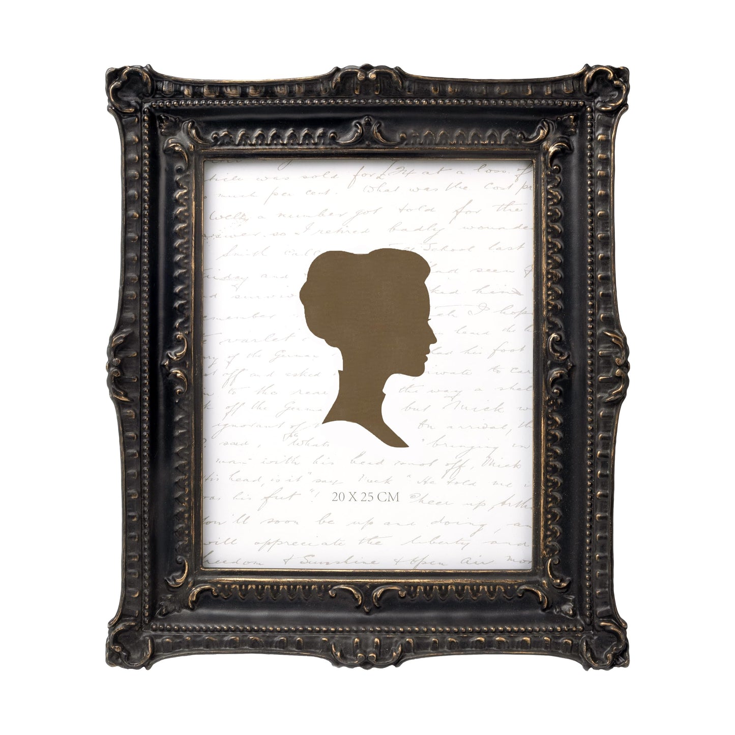 AELS Vintage Picture Frame 8x10 Inch, Luxury Antique Photo Frames with Glass Front, Photo Display, Tabletop Wall Hanging, Gift Ideas, Gold