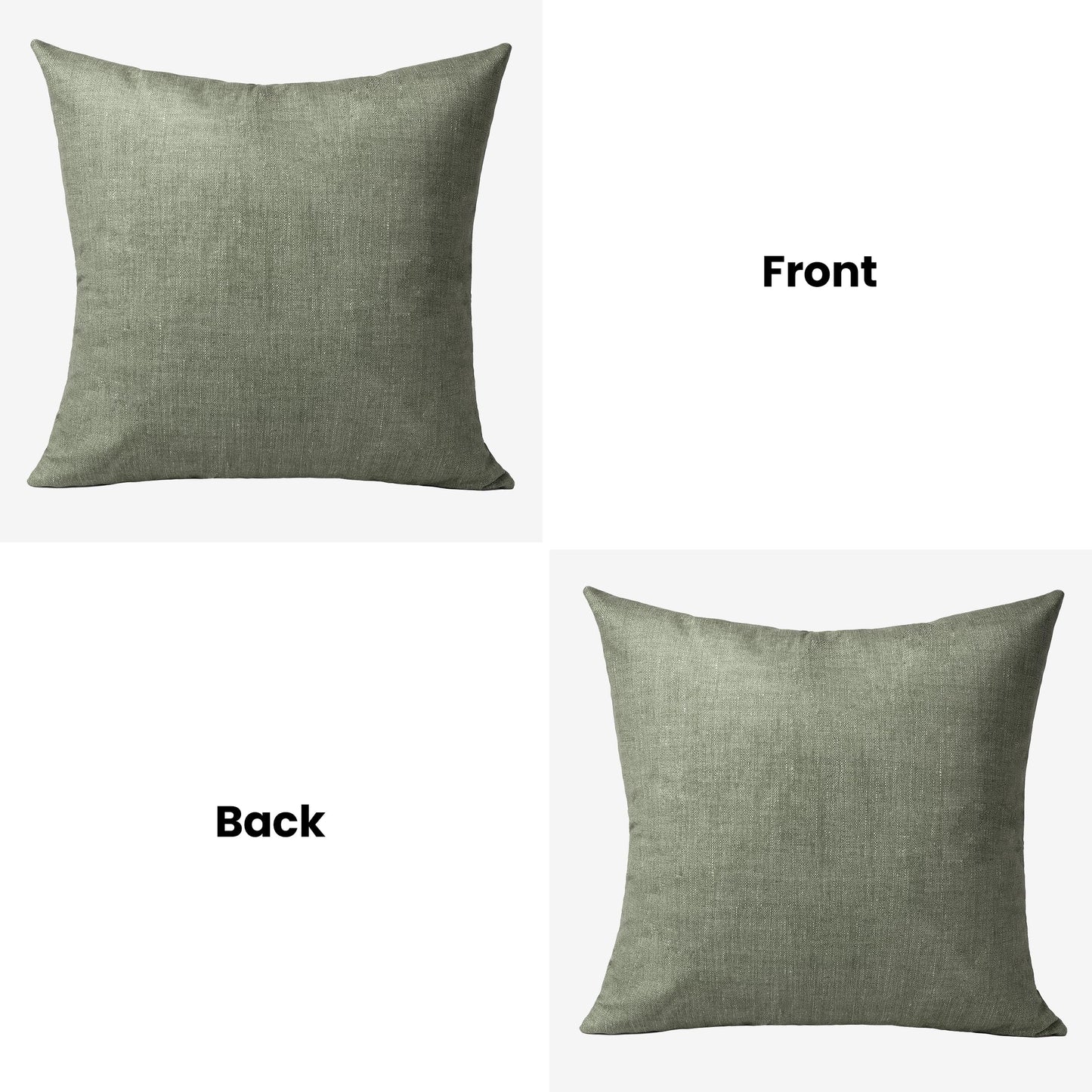 AELS Decorative Throw Pillow Covers 16x16, Set of 2, Soft Textured Look Printed Pillow Case, Modern Farmhouse Cushion Case for Bed Couch Sofa, Mustard Yellow (Covers Only)
