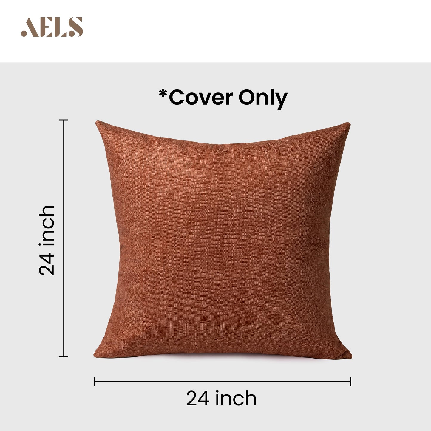 AELS Decorative Throw Pillow Covers 16x16, Set of 2, Soft Textured Look Printed Pillow Case, Modern Farmhouse Cushion Case for Bed Couch Sofa, Mustard Yellow (Covers Only)