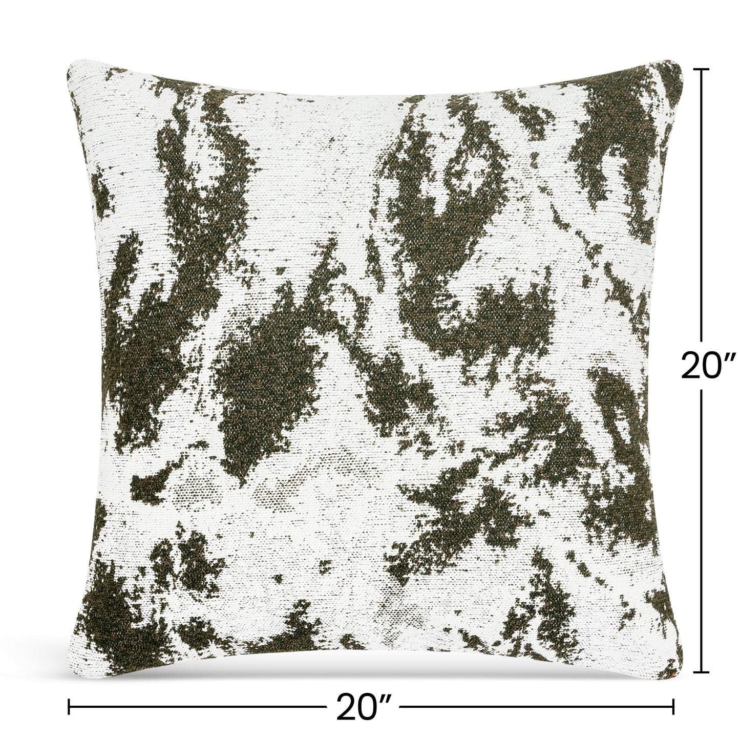 AELS Decorative Throw Pillow Covers 18x18, Set of 2, Abstract Jacquard Textured Pillow Case, Modern Cushion Case for Bed Couch Sofa, Ombre Gray (Covers Only)